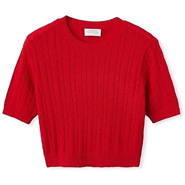 Compania Fantastica  Pullover COMPAÑIA FANTÁSTICA Knit 10320 - Red günstig online kaufen