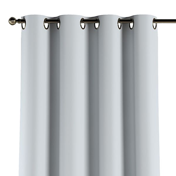 Ösenschal, weiß-grau, Blackout 300 cm (269-05) günstig online kaufen