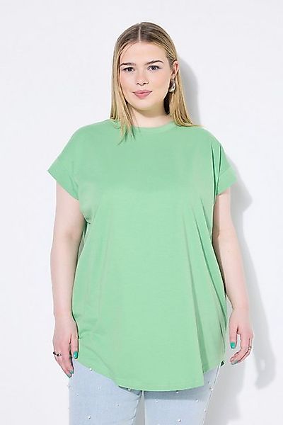 Studio Untold T-Shirt T-Shirt gerundeter Saum günstig online kaufen