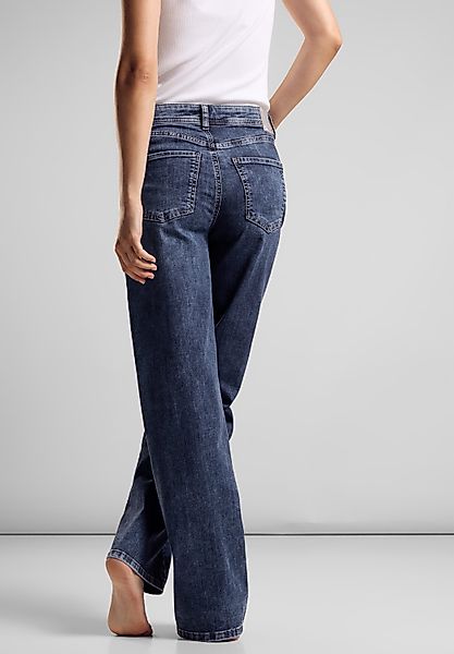 STREET ONE Loose-fit-Jeans, mit Wide Legs günstig online kaufen
