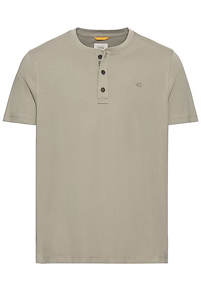 camel active Henleyshirt Kurzarm Henley aus günstig online kaufen
