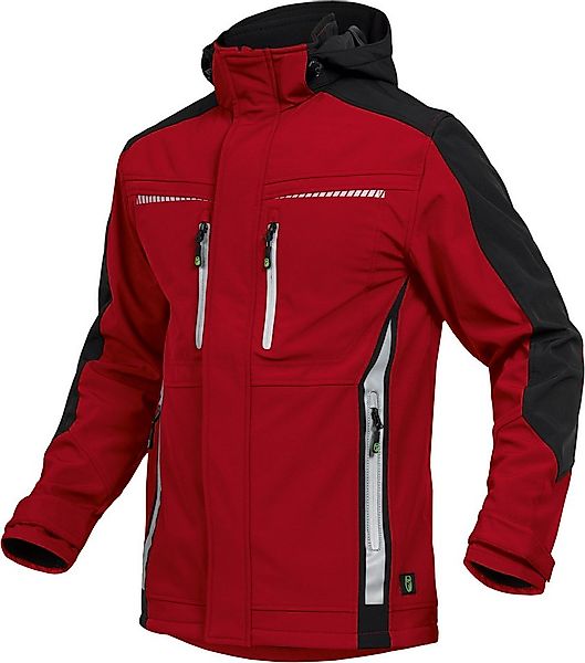 Leibwächter Softshelljacke Flex-Line Herren Übergangsjacke mit Kapuze (atmu günstig online kaufen