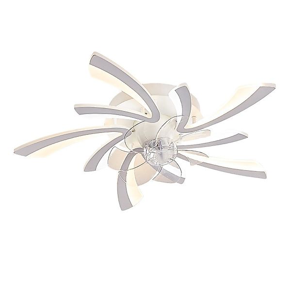 Euroton Deckenventilator Deckenventilator LED Beleuchtung Deckenlampe günstig online kaufen