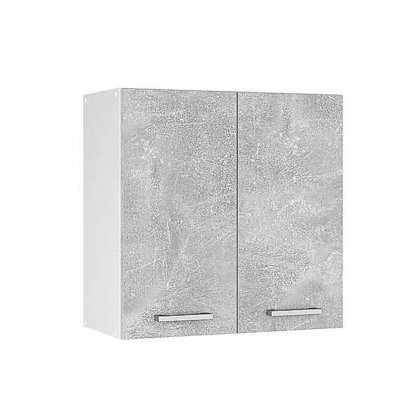 Vicco Schranksystem R-Line, Beton/Weiß, 60 cm günstig online kaufen