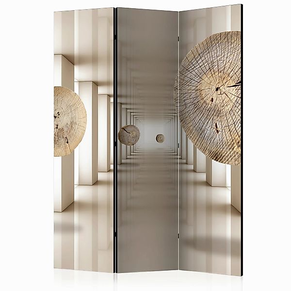 3-teiliges Paravent - Futuristic Forest [room Dividers] günstig online kaufen