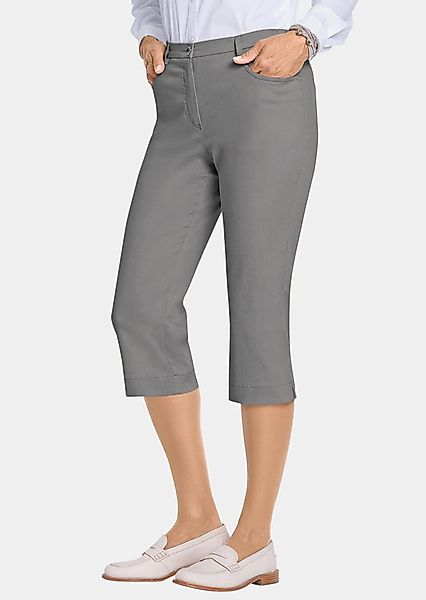 GOLDNER 7/8-Caprijeans Kurzgröße: Sportliche Capri-Jeanshose Carla günstig online kaufen