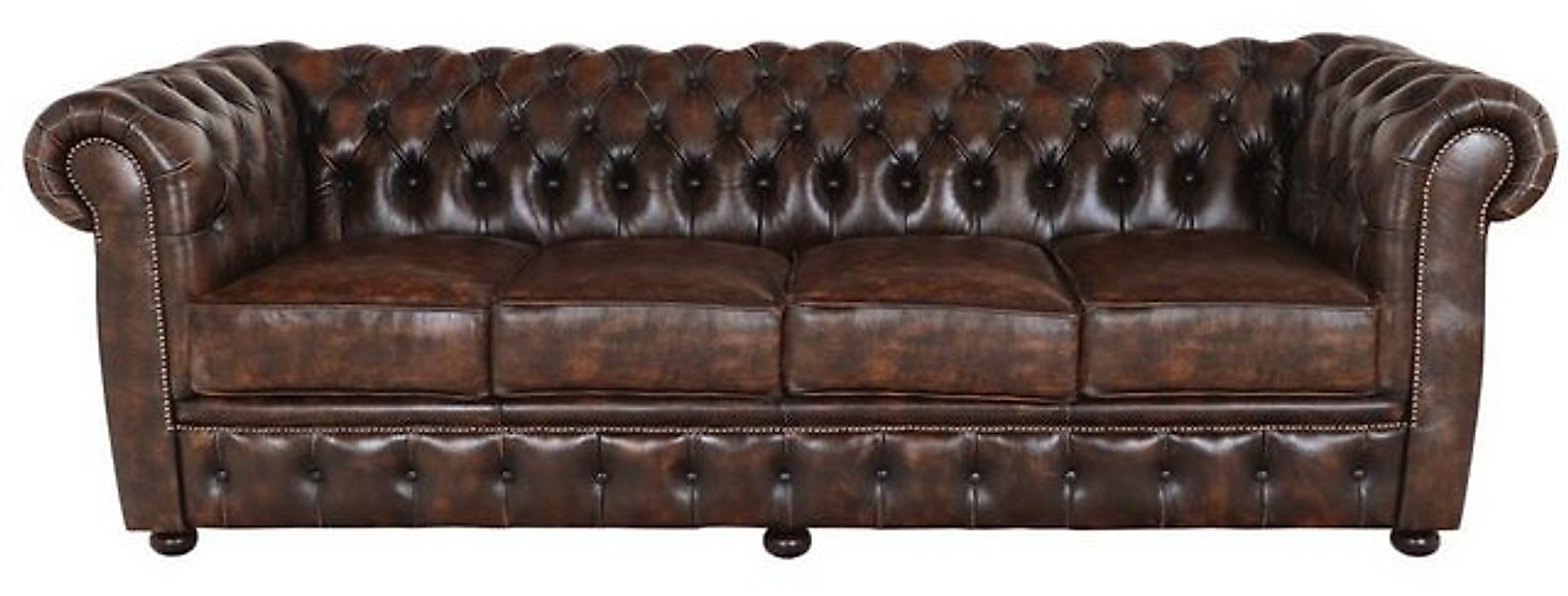 Indischesmoebelhausde Chesterfield-Sofa Viersitzer-Sofa Chesterfield Liverp günstig online kaufen