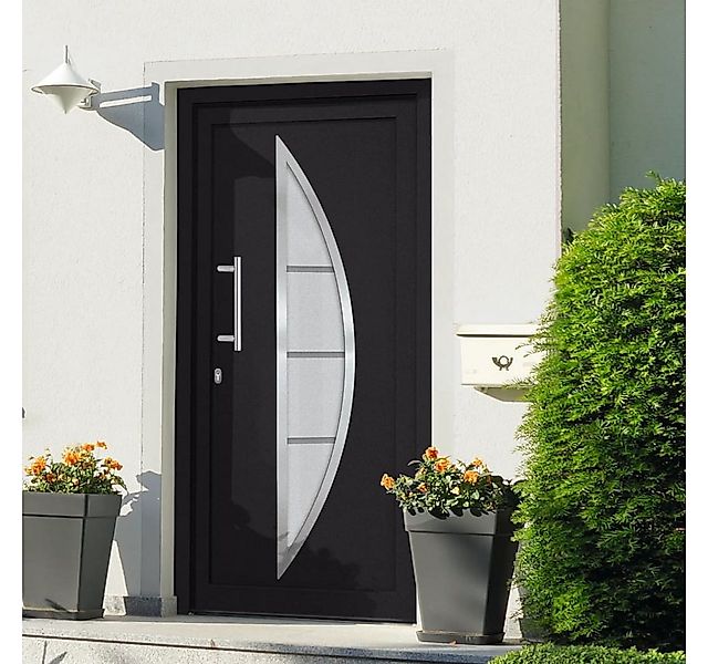 vidaXL Haustür, Haustür Anthrazit 108x200 cm günstig online kaufen