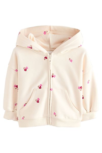 Next Kapuzenpullover Jacke mit durchgängigem Reißverschluss günstig online kaufen