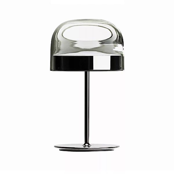 Fontana Arte - Equatore LED Tischleuchte H60cm - schwarz, nickel/glänzend/H günstig online kaufen