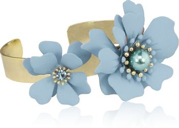 LUISIA® Armreif Armspange "Nelia" mit Blumen günstig online kaufen