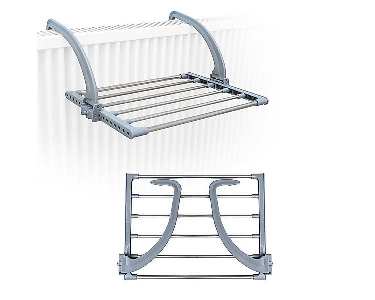 eyepower Heizkörper-Wäschetrockner 32 x 47 cm Klappbarer Wäscheständer für günstig online kaufen