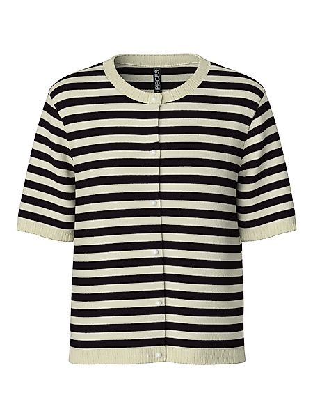 pieces Strickjacke PCORINA SS STRIPE KNIT günstig online kaufen