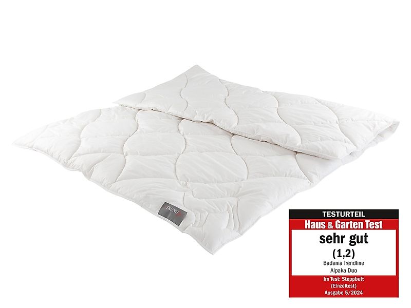 Badenia Trendline Naturhaarbettdecke Badenia Trendline® Alpaka günstig online kaufen