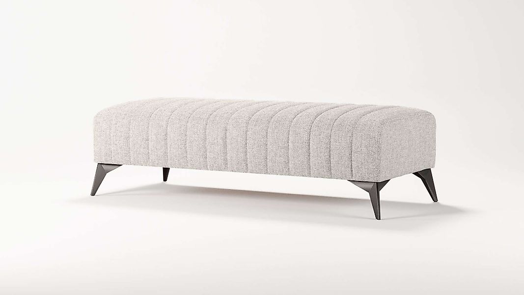 Home affaire Polsterhocker »MATTHEW Sitzhocker XXL, Maße B/T/H: 140/60/43 c günstig online kaufen