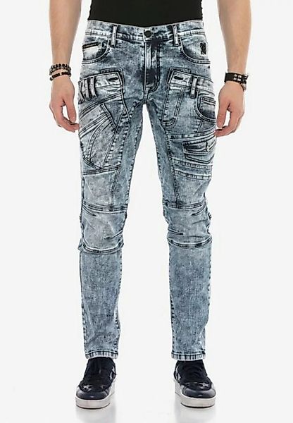 Cipo & Baxx Bequeme Jeans mit coolen Ziernahtelementen günstig online kaufen