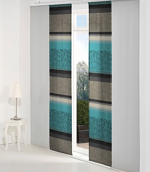 Wirth Schiebegardine "Maribor" Paneelwagen 1 Stk. tlg. günstig online kaufen