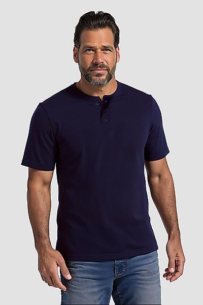 JP1880 T-Shirt Henleys Basic 2er-Pack Rundhals Knopfleiste (2-tlg) günstig online kaufen