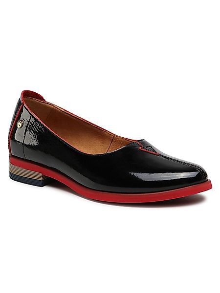 Maciejka Halbschuhe 05035-20/00-5 Czarny/Kraw?d? Czerwona Schnürschuh günstig online kaufen