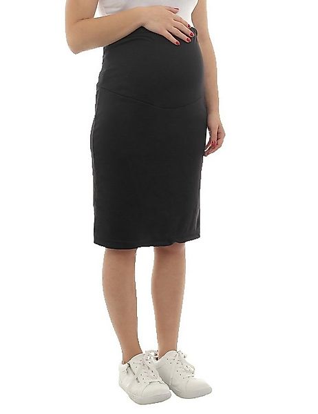 F&K-Mode Umstandsrock Umstand Rock Midi Bleistiftrock Schwangerschaft Gummi günstig online kaufen