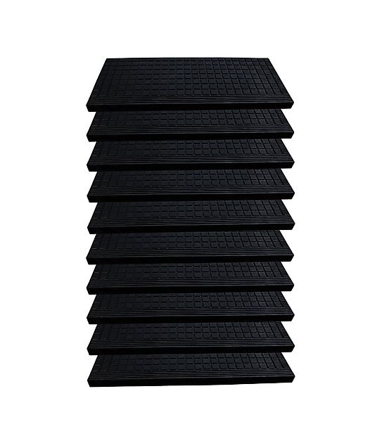 BigDean Stufenmatte 10x aus Gummi 65x26cm günstig online kaufen