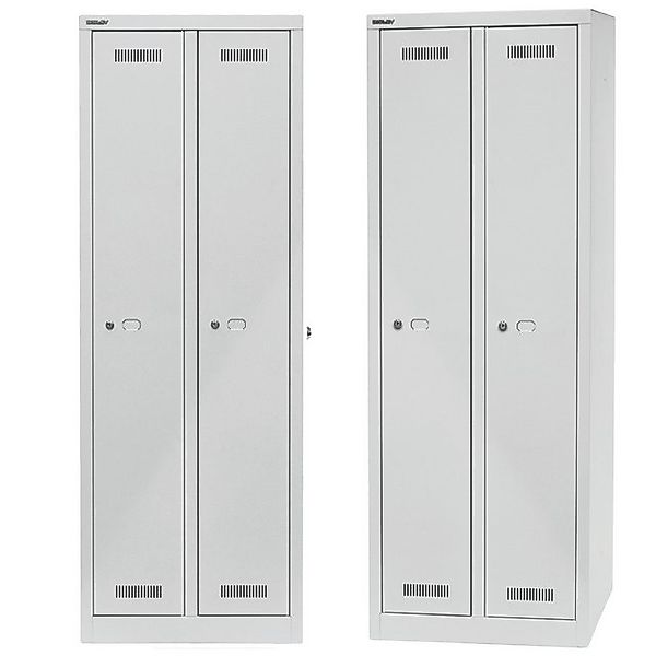 Bisley Spind MonoBloc Garderobenschrank in - Maße: H 170 x B 61 x T 50 cm günstig online kaufen