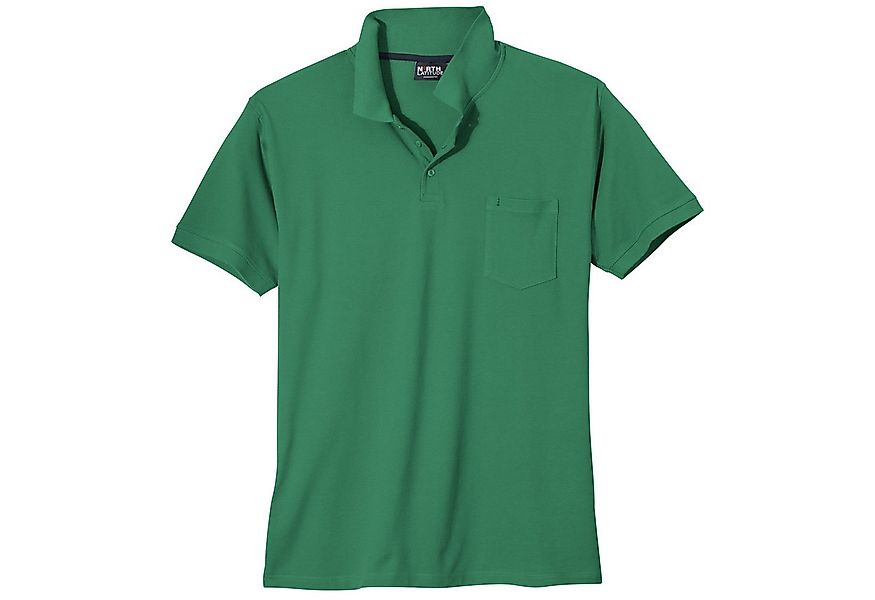 north 56 4 Poloshirt North Latitude Poloshirt grün Übergröße günstig online kaufen