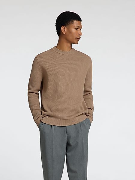 SELECTED HOMME Rundhalspullover SLHDANE LS KNIT günstig online kaufen