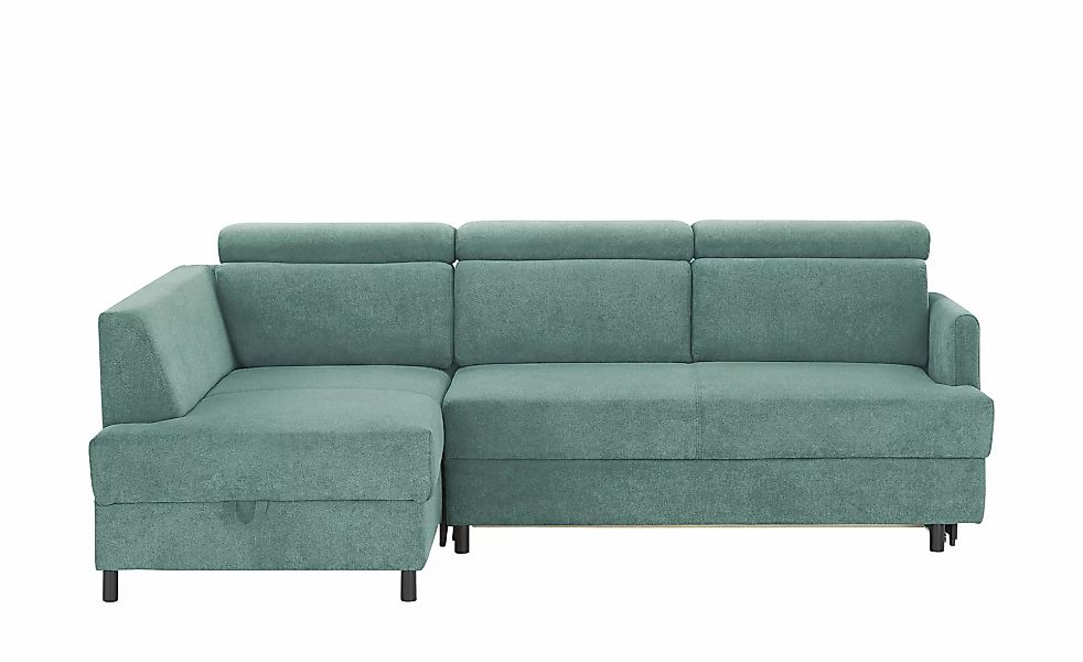 Ecksofa  Fabienne ¦ grün ¦ Maße (cm): B: 228 H: 81 T: 158.0 Polstermöbel > günstig online kaufen