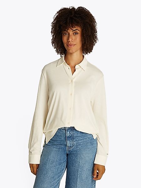 Tommy Hilfiger Klassische Bluse CASUAL BTN günstig online kaufen