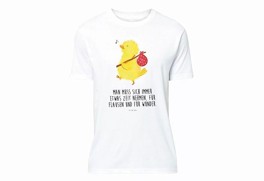 Mr. & Mrs. Panda T-Shirt Küken Wanderer - Weiß - Geschenk, Ostergeschenke, günstig online kaufen