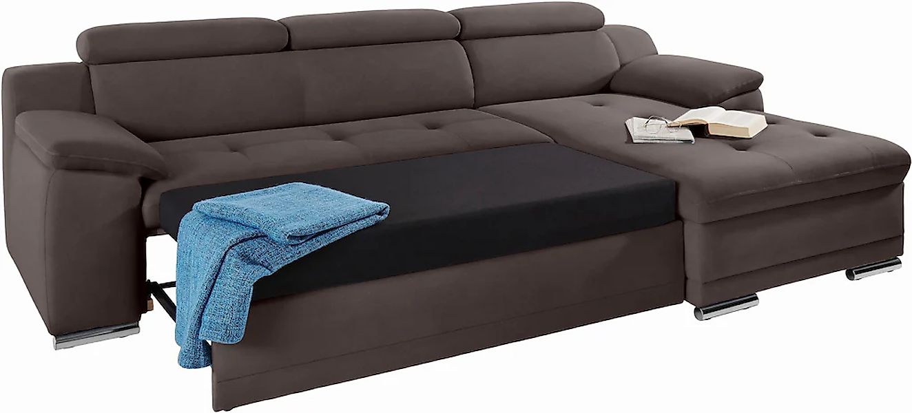 sit&more Ecksofa "Top Andiamo L-Form" wahlweise mit Bettfunktion, inklusive günstig online kaufen