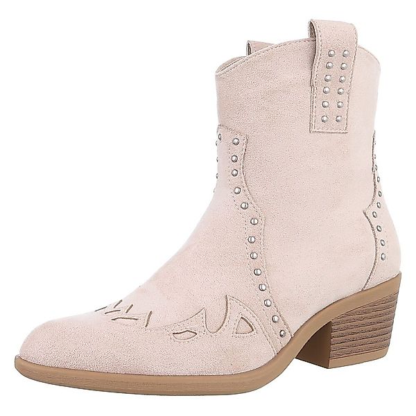 Ital-Design Damen Cowboyboots Western Westernstiefelette (88812584) günstig online kaufen