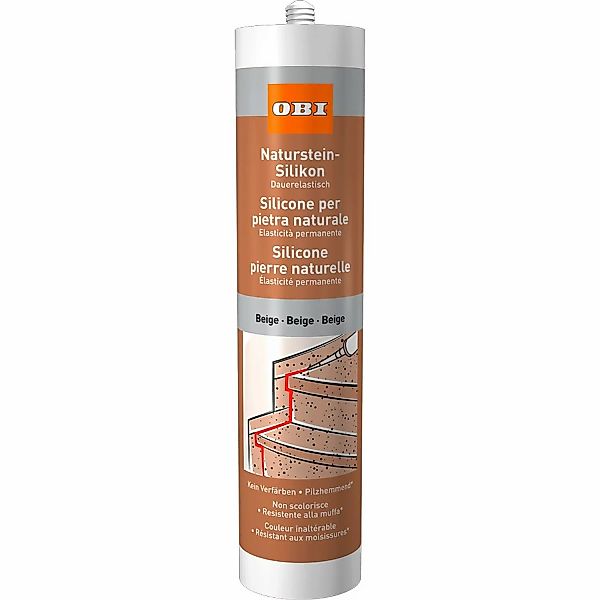 OBI Naturstein-Silikon Beige 310 ml günstig online kaufen