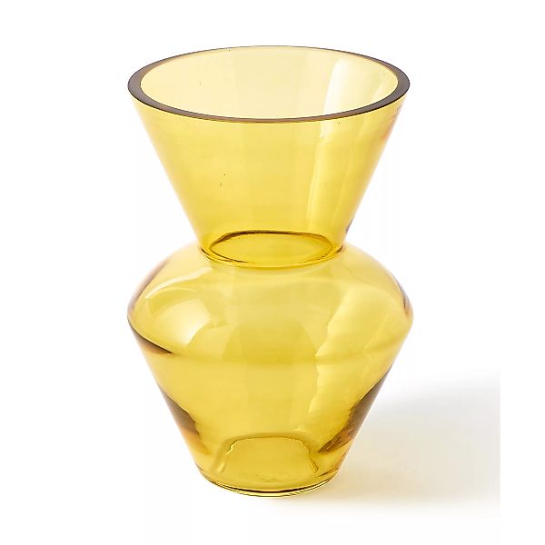 pols potten - Fat Neck Vase S - gelb/H 35cm / Ø 25cm günstig online kaufen
