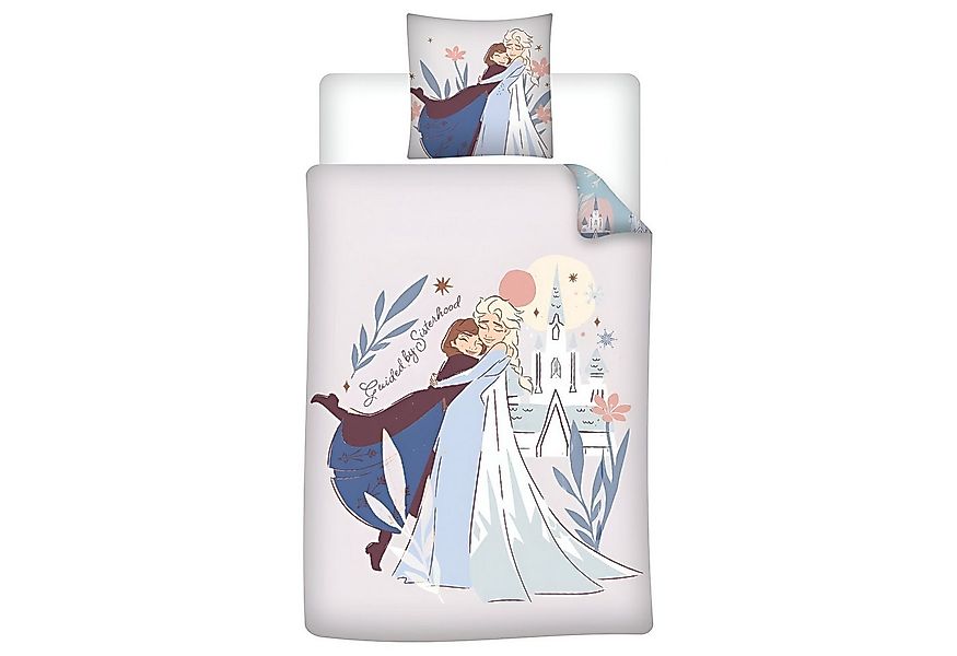 Disney Bettwäsche Disney Die Eiskönigin Bettwäsche Kinderbettwäsche 135/140 günstig online kaufen
