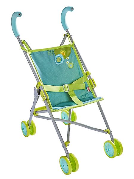 Haba Puppenwagen Puppenbuggy, Doppelräder Klappbuggy faltbar günstig online kaufen
