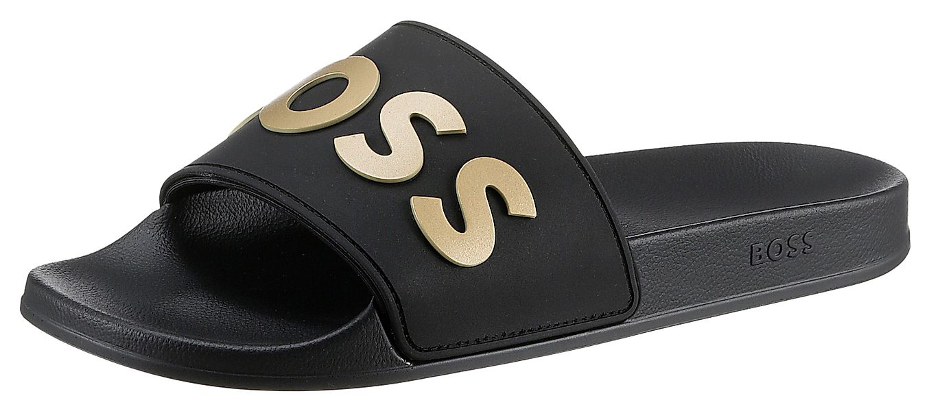 BOSS Kirk Slide Badepantolette, Sommerschuh, Poolslides, günstig online kaufen