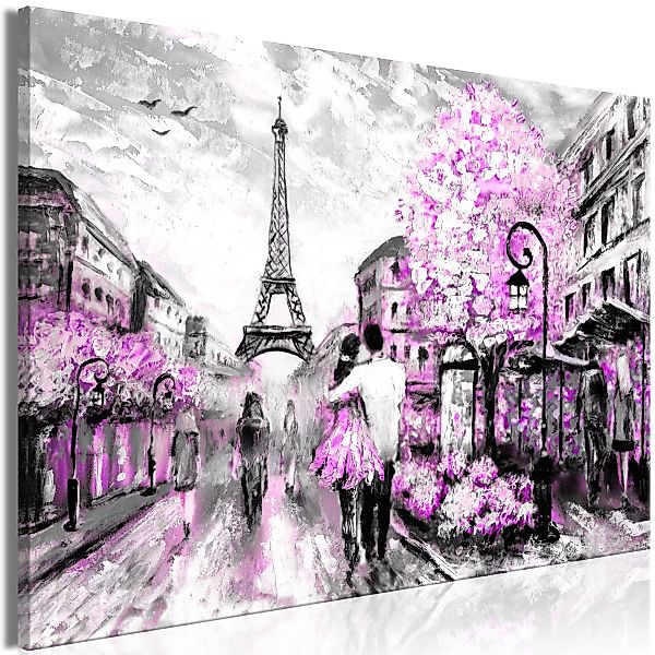 Wandbild - Colourful Rendez-vous (1 Part) Wide Pink günstig online kaufen