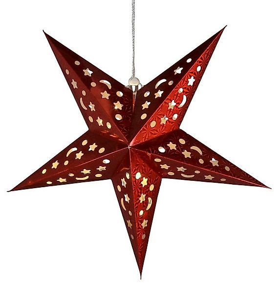 Meinposten LED-Lichterkette Sternleuchte Weihnachtsbeleuchtung LED Batterie günstig online kaufen