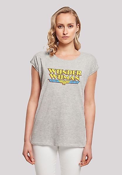 F4NT4STIC T-Shirt "DC Comics Superhelden Wonder Woman Crackle Logo", Print günstig online kaufen