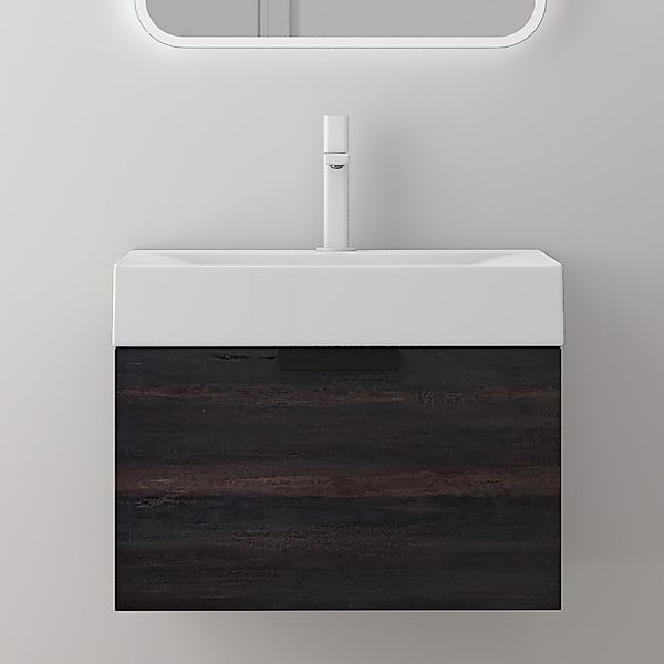 doporro Badmöbel-Set Design Waschtisch-Unterschrank Soft-Close Badschrank-S günstig online kaufen