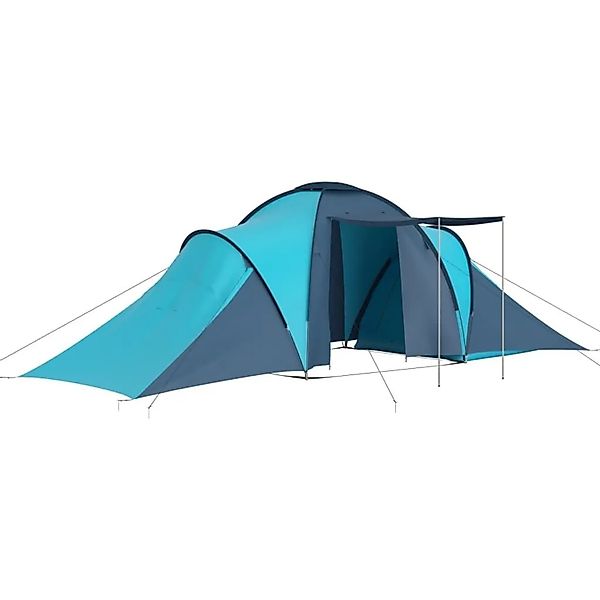 vidaXL Campingzelt 6 Personen Blau und Hellblau 93183 günstig online kaufen