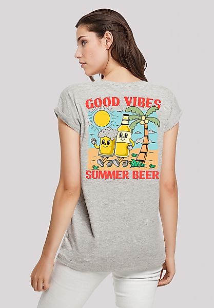 F4NT4STIC T-Shirt "Summer Time Vintage Beer Cartoon", Premium Qualität günstig online kaufen