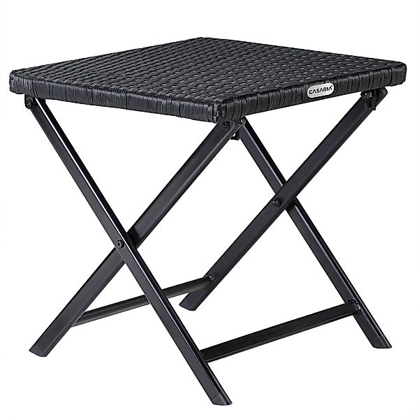 Casaria Gartenstuhl Rom (1 St), Polyrattan günstig online kaufen