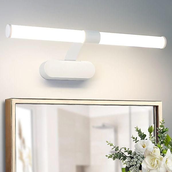 Nettlife LED Spiegelleuchte Schwarz Bad Spiegellampe günstig online kaufen