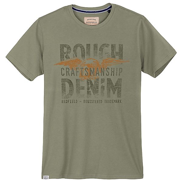 redfield Rundhalsshirt Redfield Übergrößen T-Shirt Rough günstig online kaufen
