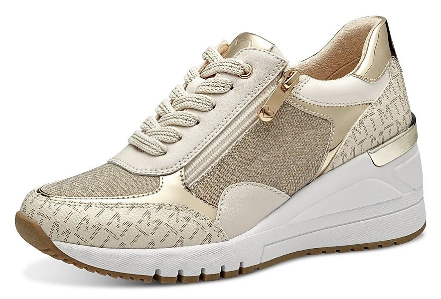 MARCO TOZZI Keilsneaker, Freizeitschuh, Halbschuh, Schnürschuh günstig online kaufen