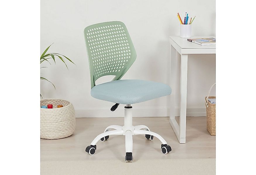 IDIMEX Drehstuhl JADE, Schreibtischstuhl für Kinder höhenverstellbar mit Ku günstig online kaufen