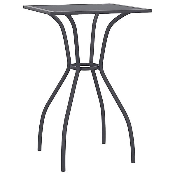 vidaXL Gartentisch Gartentisch Anthrazit 50x50x72 cm günstig online kaufen